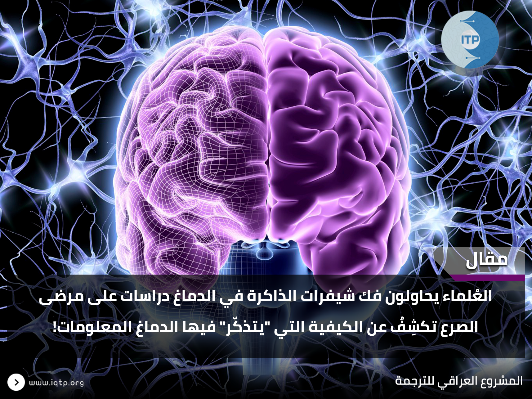 العُلماء يحاولون فك شيفرات الذاكرة في الدماغ دراسات على مرضى الصرع تكشِفُ عن الكيفية التي “يتذكّر” فيها الدماغ المعلومات! العُلماء يحاولون فك شيفرات الذاكرة في الدماغ دراسات على مرضى الصرع تكشِفُ عن الكيفية التي “يتذكّر” فيها الدماغ المعلومات!